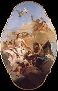 TIEPOLO, Giovanni Domenico, An Allegory with Venus and Time